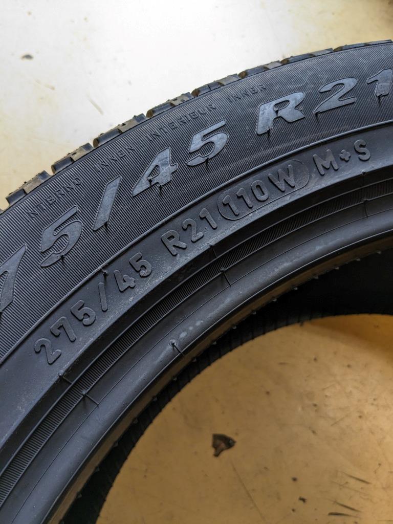 PIRELLI SCORPION VERDE A/S (LR) P 275 45 21 110W XL TIRE 2220300 CQ2