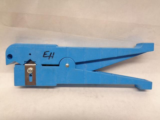 USED IDEAL INDUSTRIES 8" WIRE STRIPPER 9/16" BLUE 45-164 R22T5