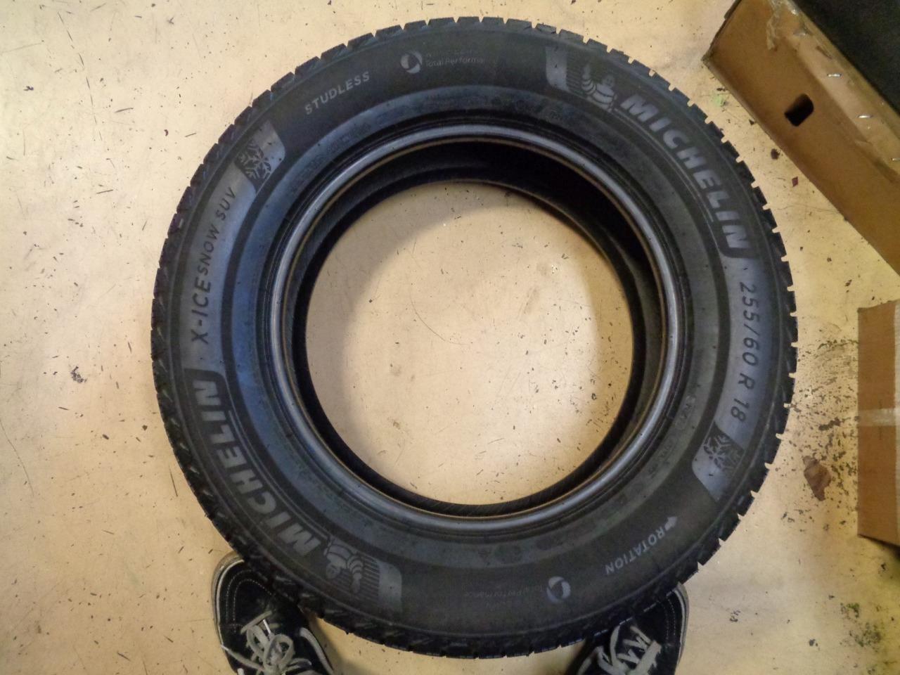 1 NEW TIRE MICHELIN X-ICE SNOW SUV 255 60 18 112T XL 28735