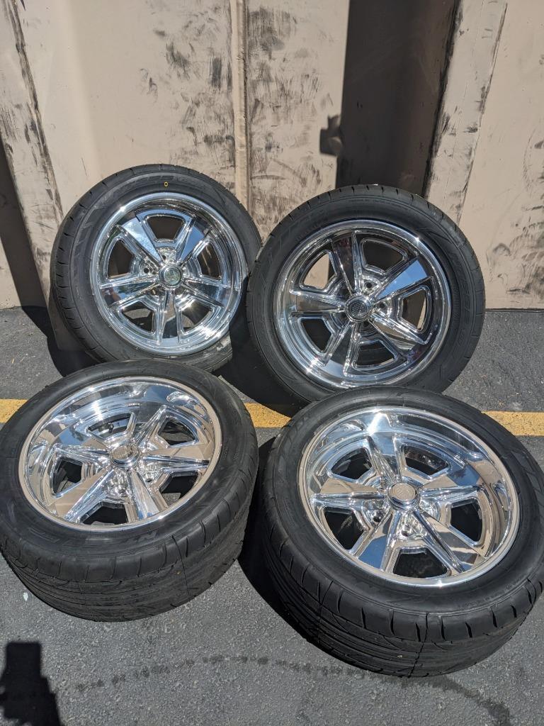 US MAG STAGGERED WHEEL SET 18X10 18X9 5X114.3 NITTO NT555 G2 TIRES 2003484606 B2