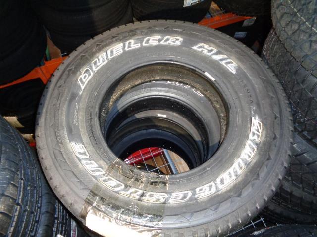 2 BRIDGESTONE DUELER H/L ALENZA P 245 75 16 109TSL ALL SEASON TIRES 000431 BQ2