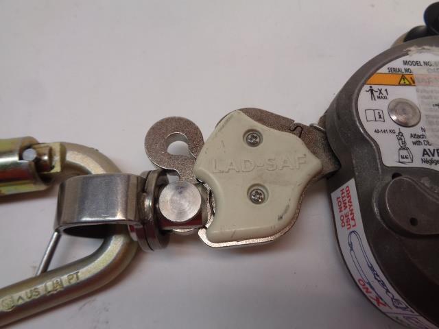 1 NOS 3M DBI-SALA LAD-SAF X2 DETACHABLE CABLE TRAVELLER 6160030 R18T1