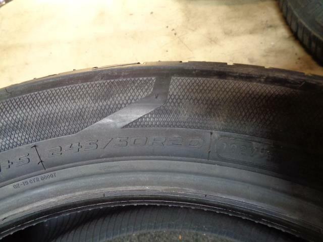 1 NEW TIRE COOPER ENDURAMAX 245 50 20 102V SL 90000037272