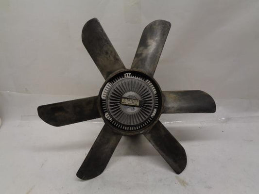 USED GENUINE PORSCHE VISCOUS CLUTCH FAN CARRIER PULLEY W/ MERCEDES-BENZ FAN R20