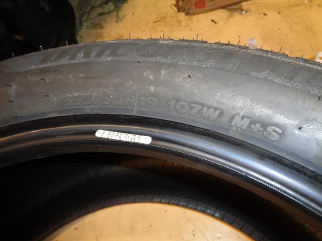 2 BRIDGESTONE ALENZA A/S ULTRA P 255 50 19 107W XL TIRE 001205 CQ1