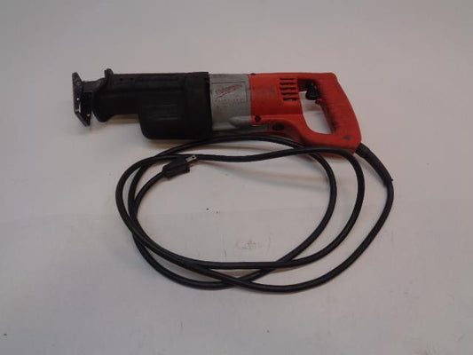 1 USED MILWAUKEE 10AMP 120V ORBITAL SUPER SAWZALL RECIPROCATIONG SAW 6509-22 R27