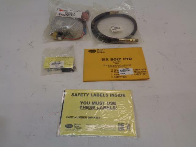 MUNCIE 48TK3937 POWER PRODUCTS CS6 SERIES INSTALLATION KIT 12V R5TE