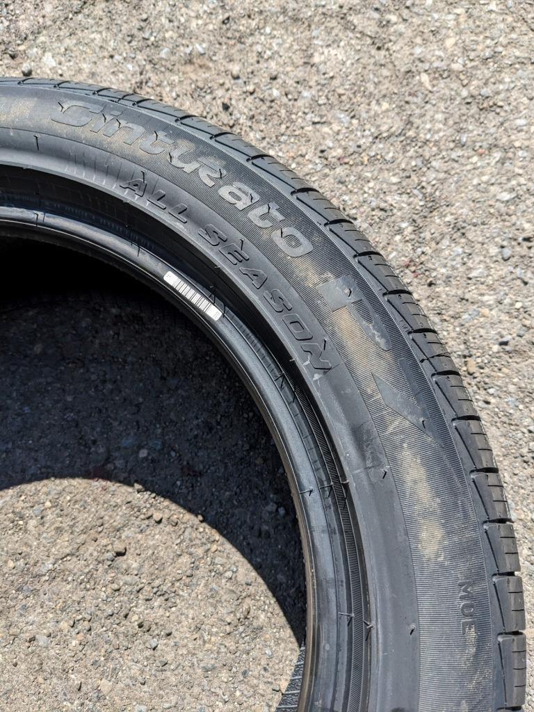 2 PIRELLI CINTURATO P7 A/S MERCEDES RUNFLAT P 225 50 17 94H SL TIRES 2374300 CQ3