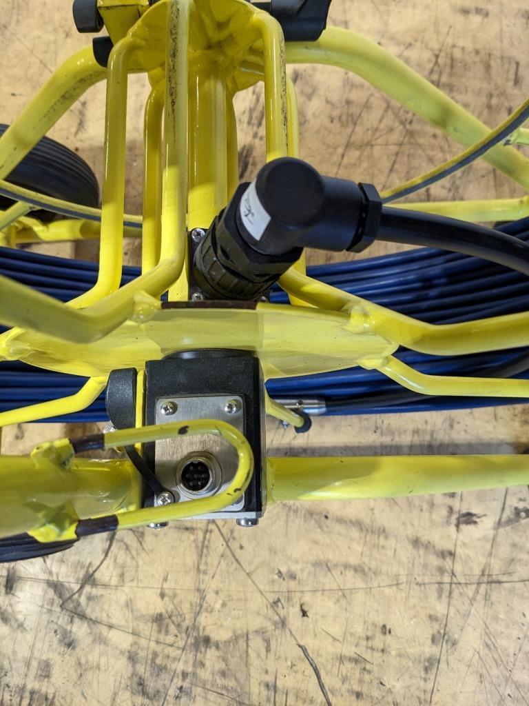 USED PINE ENVIRONMENTAL PEAR POINT P342 FLEXIPROBE REEL W/ CASE 200' B2