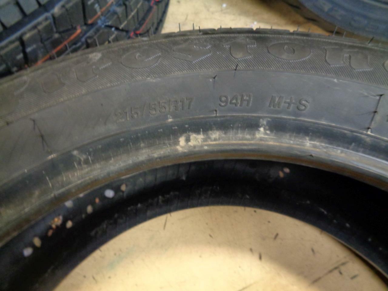 1 NEW FIRESTONE ALL SEASON P 215 55 17 94H SL TIRE 007788