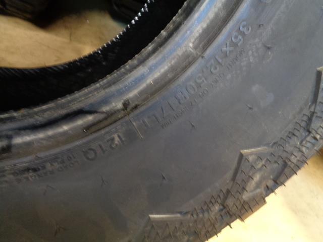 1 VERCELLI TERRENO MT BSW LT 35 12.5 17 121Q LRE 10PLY VC2466 TIRE BQ2 SU16