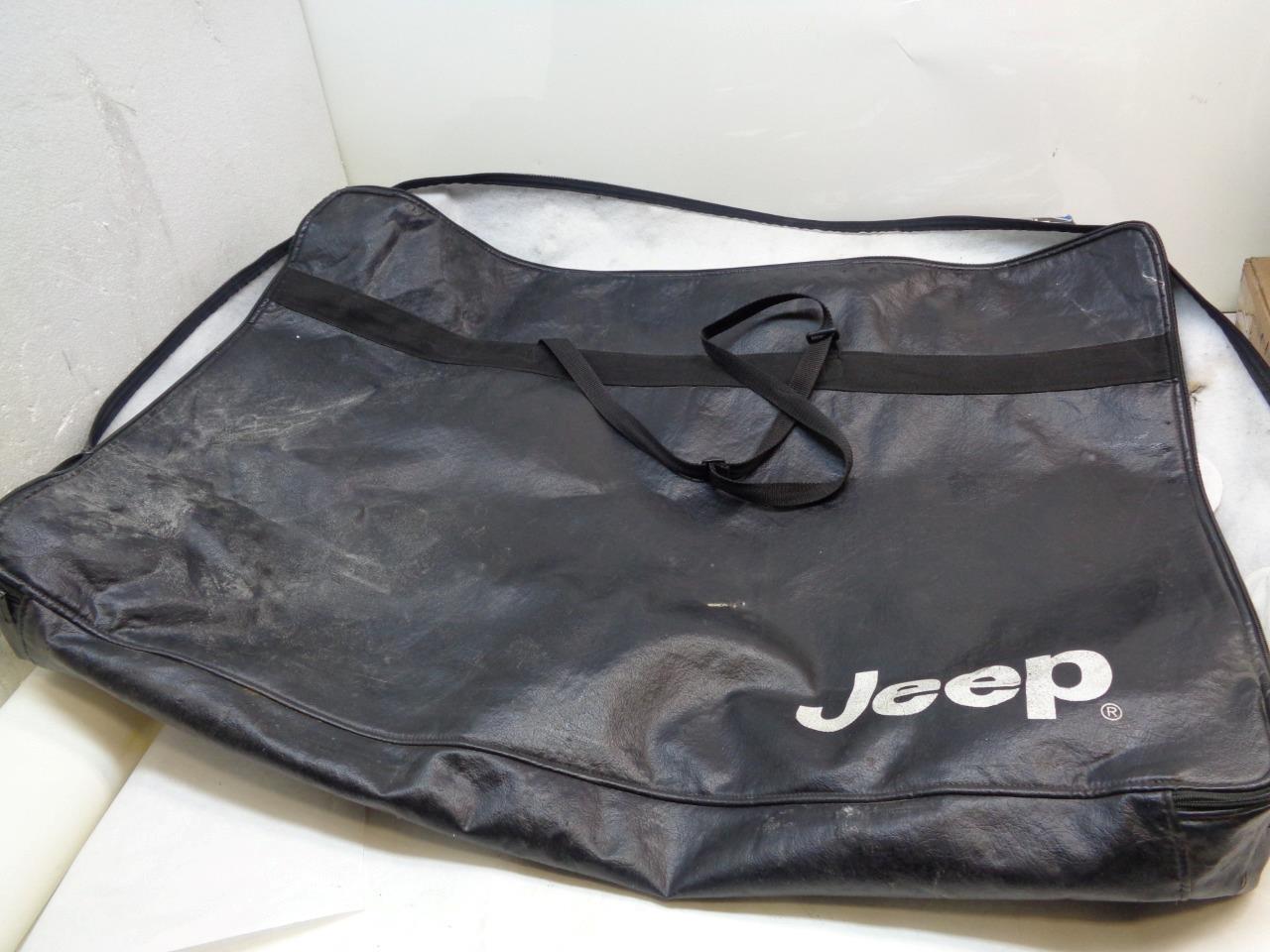 USED JEEP TJ/LJ/YJ SOFT TOP DOOR & WINDOW CARRYING/STORAGE BAG SB823593BK SR