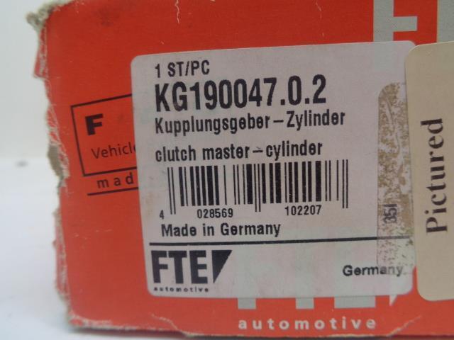 1 NOS FTE CLUTCH MASTER CYLINDER KG190047.0.2 R16