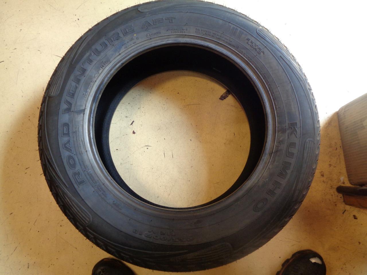 KUMHO ROADVENTURE APT 225 60 18 112V XL ALL SEASON TIRE 1855613 BQ3