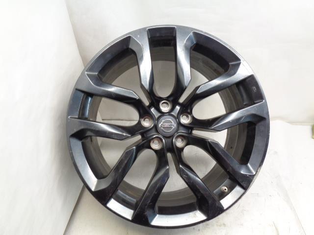 USED NISSAN 18X9 ET1 5X114.3 10 SPOKE OEM GLOSS BLACK WHEEL WR