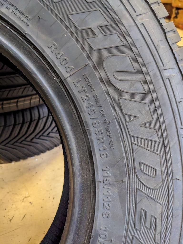 THUNDERER RANGER A/T R404 LT 215 85 16 115/112S LRE 10PLY TIRE TH0428 CQ3