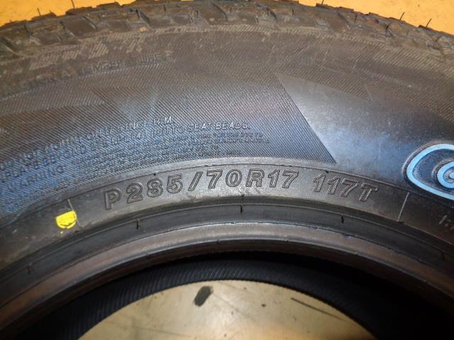 YOKOHAMA GEOLANDAR AT G015 OWL P 285 70 17 117T SL TIRE 110101527 CQ2