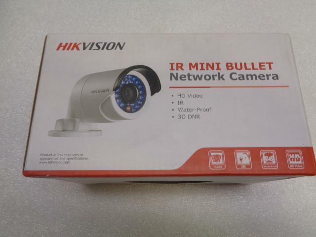 NEW HIKVISION WATER-PROOF IR HD 3D DNR MINI BULLET NETWORK CAMERA R4TB