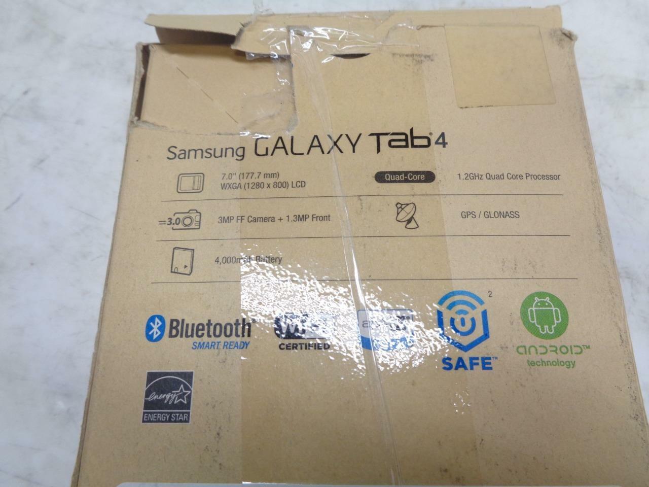 1 NEW SAMSUNG GALAXY TAB4 ANDROID WIFI 8GB WHITE SM-T230NZWAXAR SR
