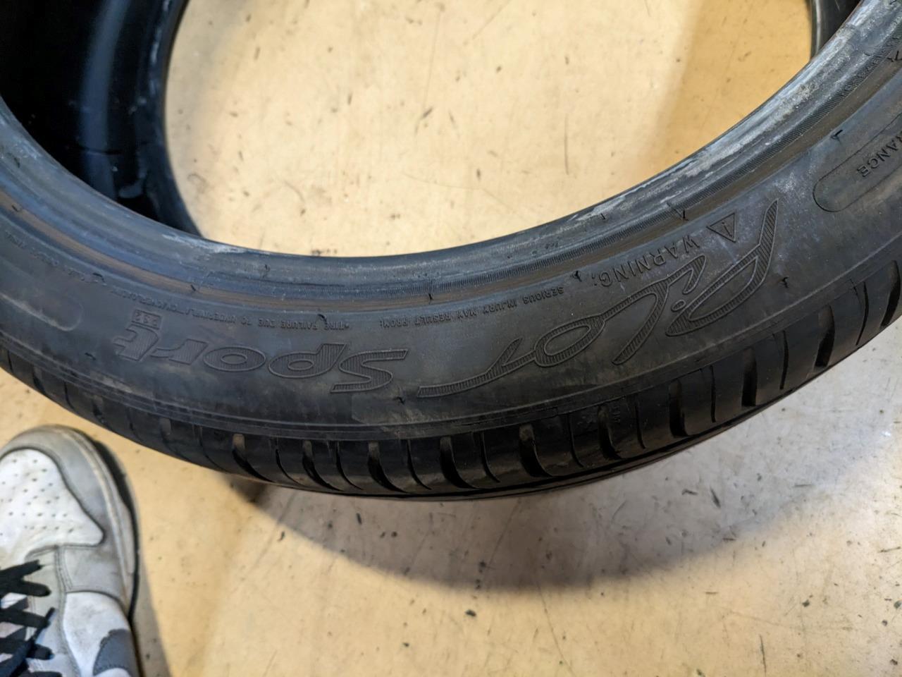 USED DTO NOS MICHELIN PILOT SPORT PS2 PORSCHE P 225 40 18 92Y XL TIRE 07003 CQ3