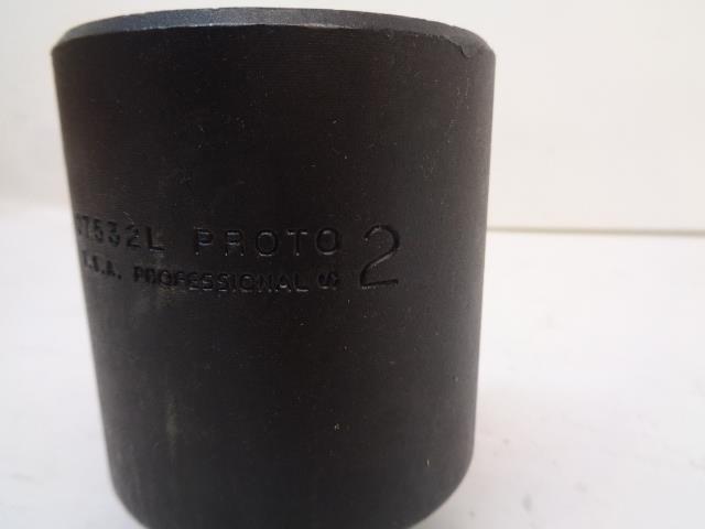 1 NEW STANLEY PROTO 2 IN. 3/4 IN DR. 6 PT. IMPACT SOCKET 07532L R22
