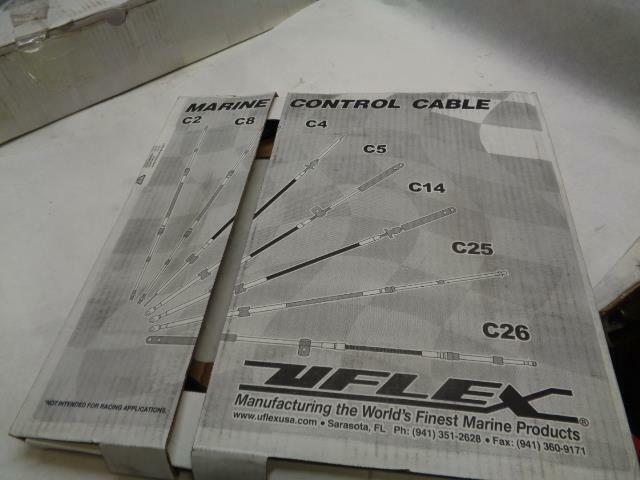 UFLEX UNIVERSAL CONTROL CABLE STAINLESS STEEL CORE 31 FEET C8X31 R9