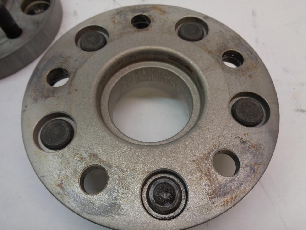 USED PAIR OF HUB SPACERS WITH LUG NUTS BBS09.23.495-23 R5TF