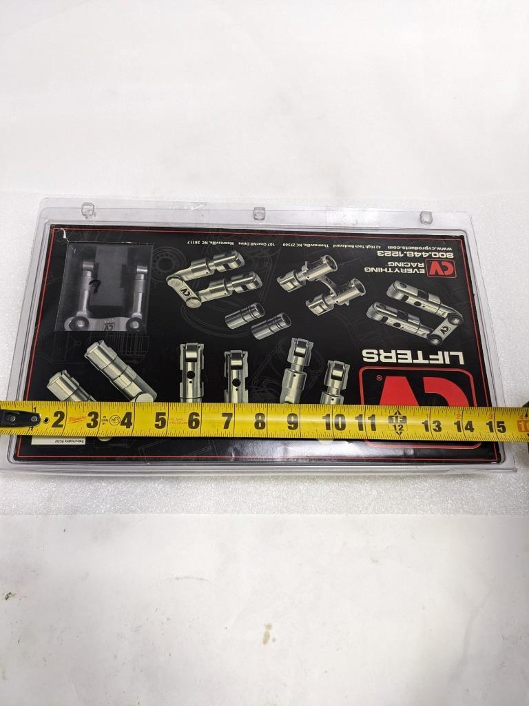 CV EVERYTHING HYDRUAULIC LIFTERS (8) 4603 BBC .842 DIAM .750 BODY NEW R10