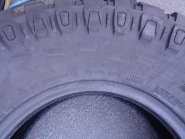 PRINX HI COUNTRY M/T LT 285 75 16 126/123Q LRE 10PLY MUD TERRAIN TIRE 9285250106