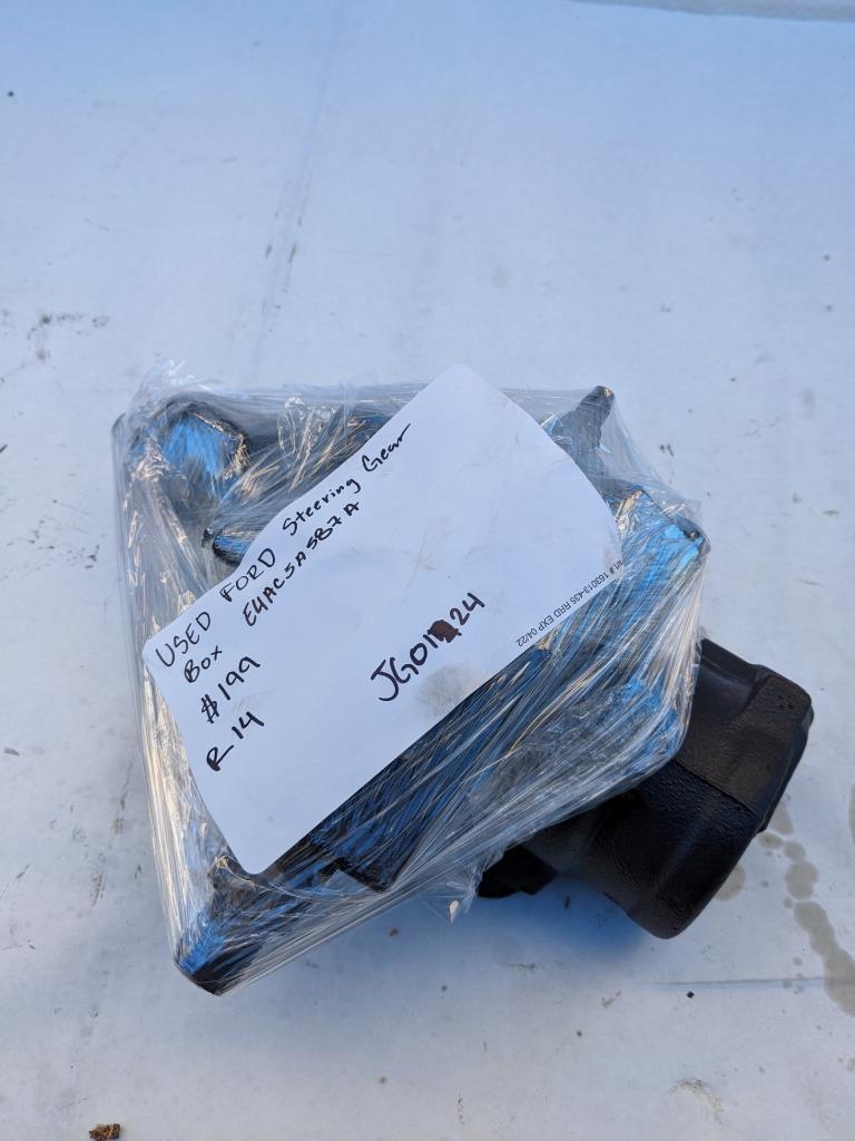 USED GENUINE FORD STEERING GEAR BOX E4AC3A587A R14