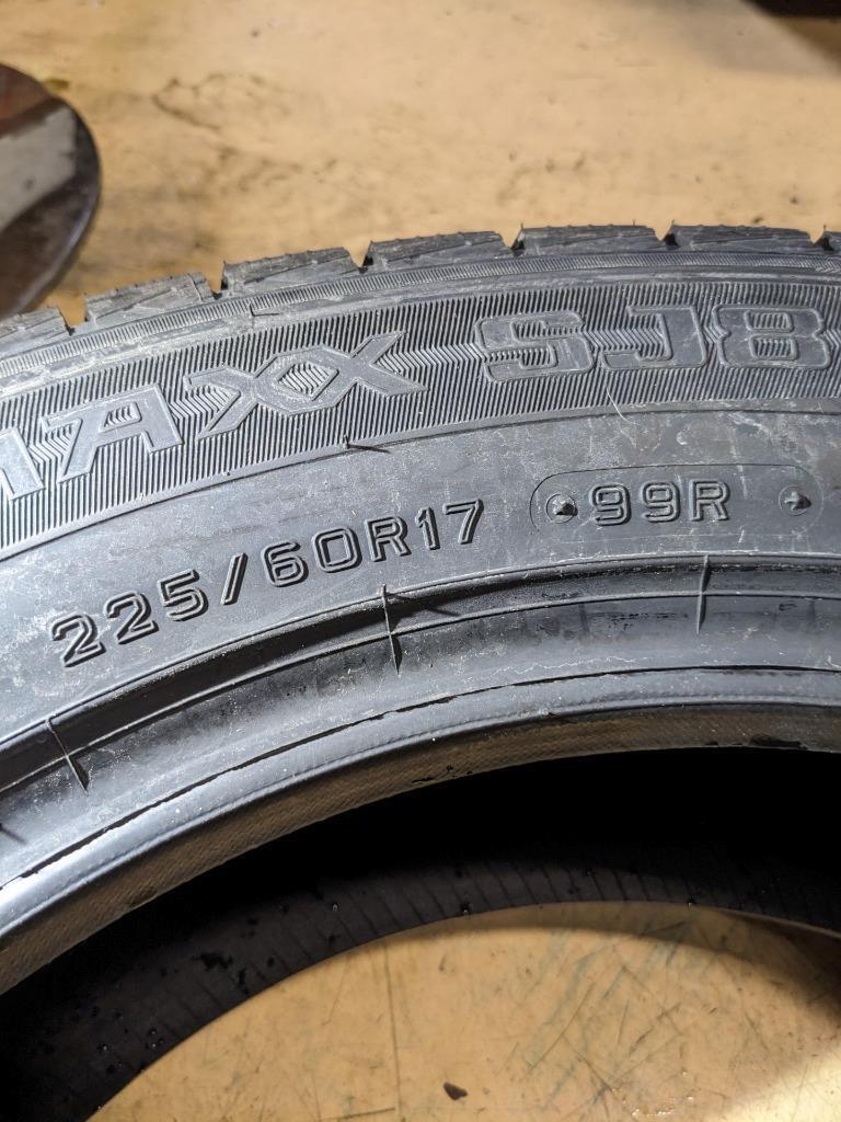 4 DUNLOP WINTER MAXX SJ8 P 225 60 17 99R SL SNOW WINTER TIRES 290124113 BQ4