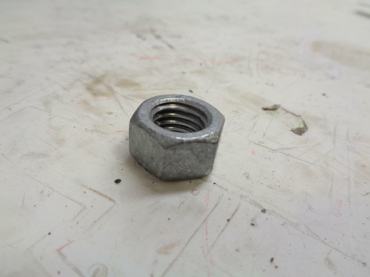 NEW PACK 5 BOXES OF 50 COUNT MIDWEST 05618 HEX NUTS 1/2-13, GALVANIZED R10TB