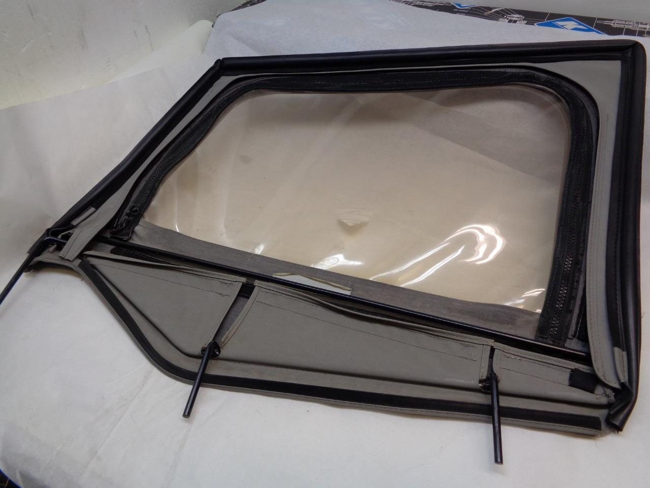 USED OEM JEEP WRANGLER TJ/LJ GRAY HALF WINDOW (PASSENGER) SR