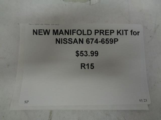NEW MANIFOLD PREP KIT for NISSAN 674-659P R15