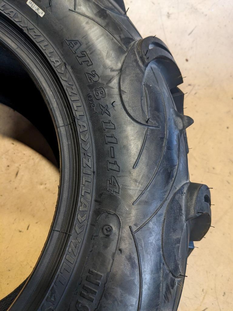 2 MAXXIS ZILLA 28 11 14 LRC 6PLY ATV/UTV TIRES 3200253 CQ3