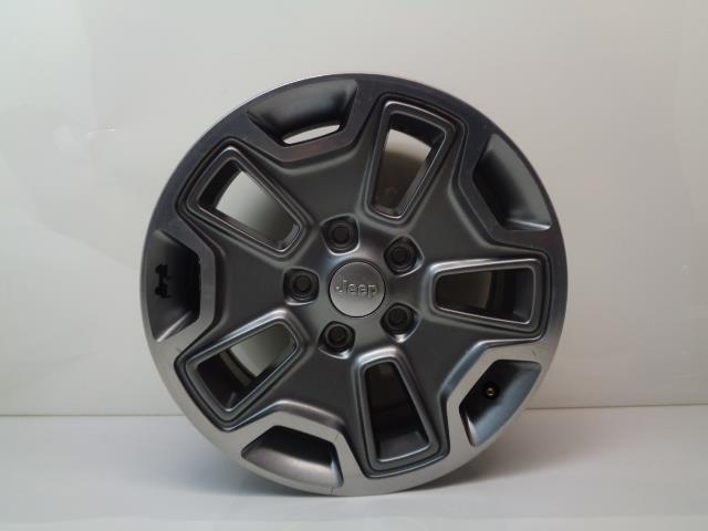 1 PAIR Machined Face Gunmetal OEM Rubicon Wheel-Tire fits Jeep Wrangler 17x7.5