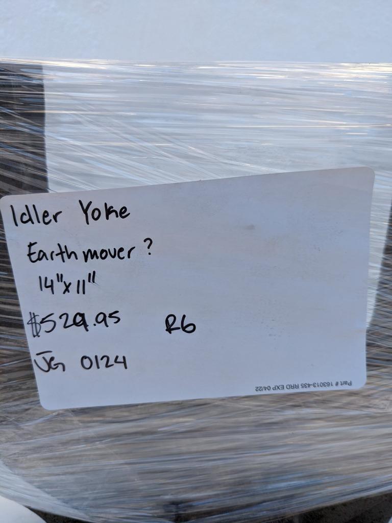 IDLER YOKE FOR EARTHMOVER 14" X 11" R6