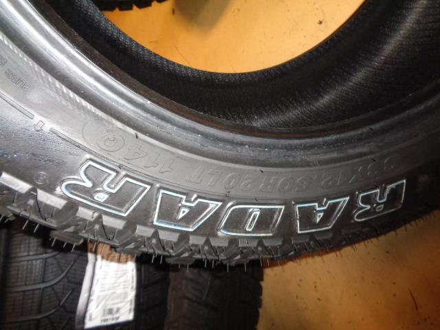 2 RADAR RENEGADE R7 M/T BSW LT 33 12.5 20 114Q LRE 10PLY TIRES RZD0059 BQ4