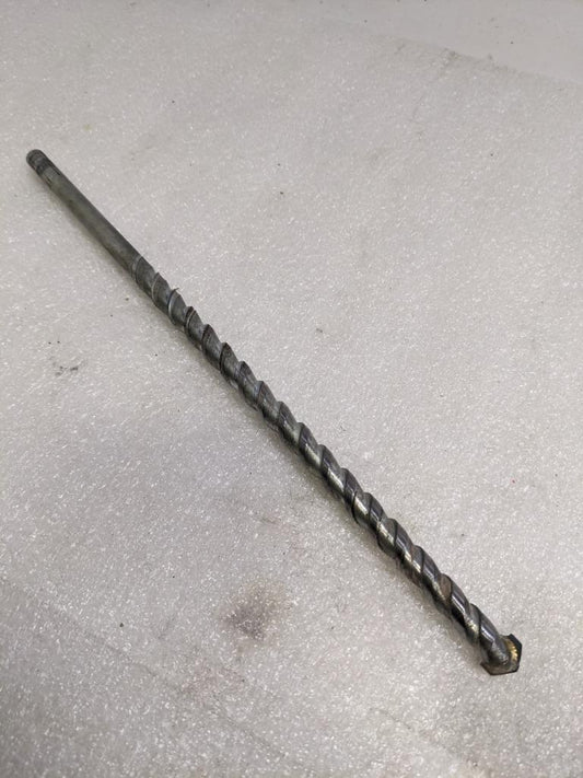 UNBRANDED STAINLESS STEEL DRILL BIT 1/2" X 12" CARBIDE TIP USED R22T2