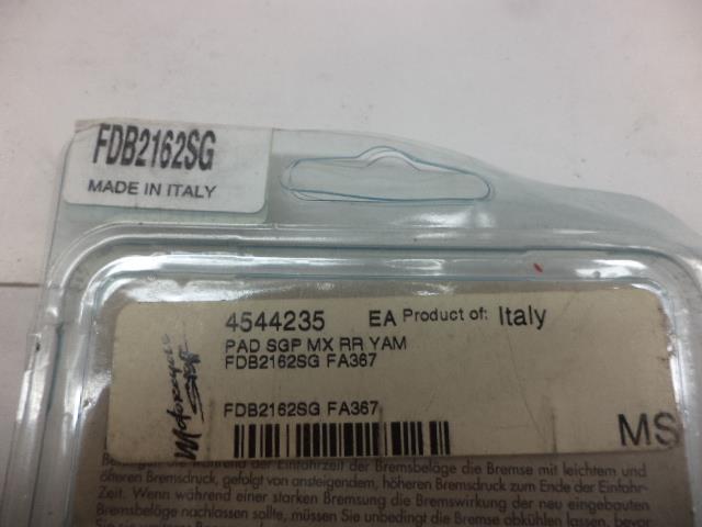 NEW FERODO FDB2162SG REAR BRAKE PADS FITS SUZUKI, YAMAHA, HONDA, & BETA R5TF