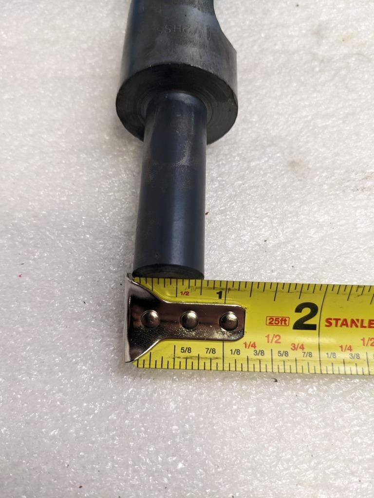 UNBRANDED HSS PARALLEL SHANK TWIST DRILL BIT 1-1/2" NEW R22T5