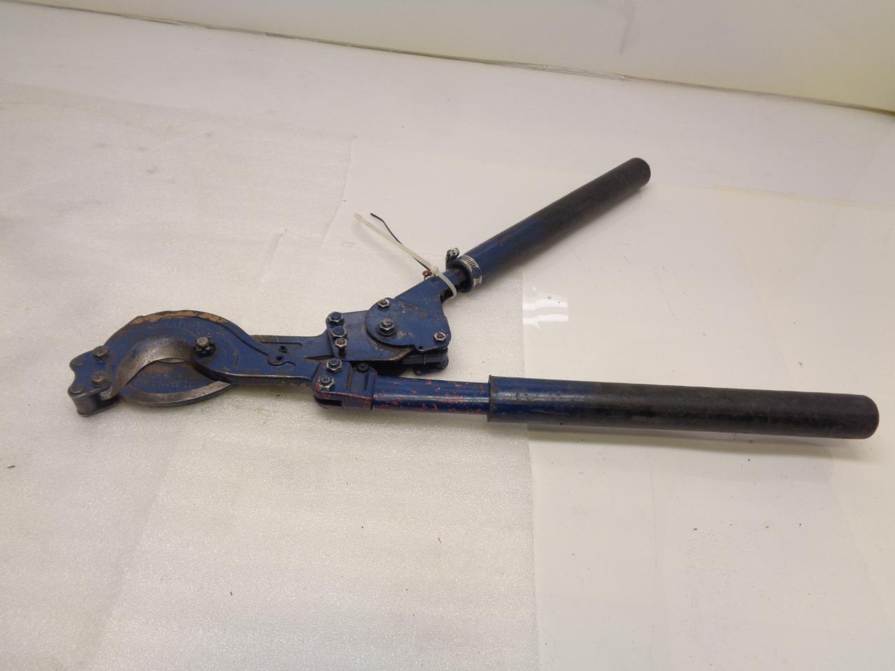 USED H.K. PORTER CHAIN RATCHETING COPPER AND ALUMINIUM CUTTER UNKNOWN MODEL R27