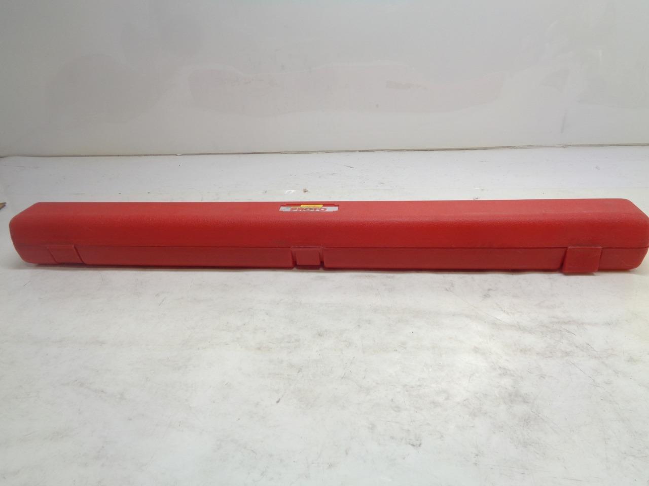 NEW FOR PARTS PROTO J6018AB 3/4 INCH DRIVE TORQUE WRENCH 32" 60-300LB RANGE R18