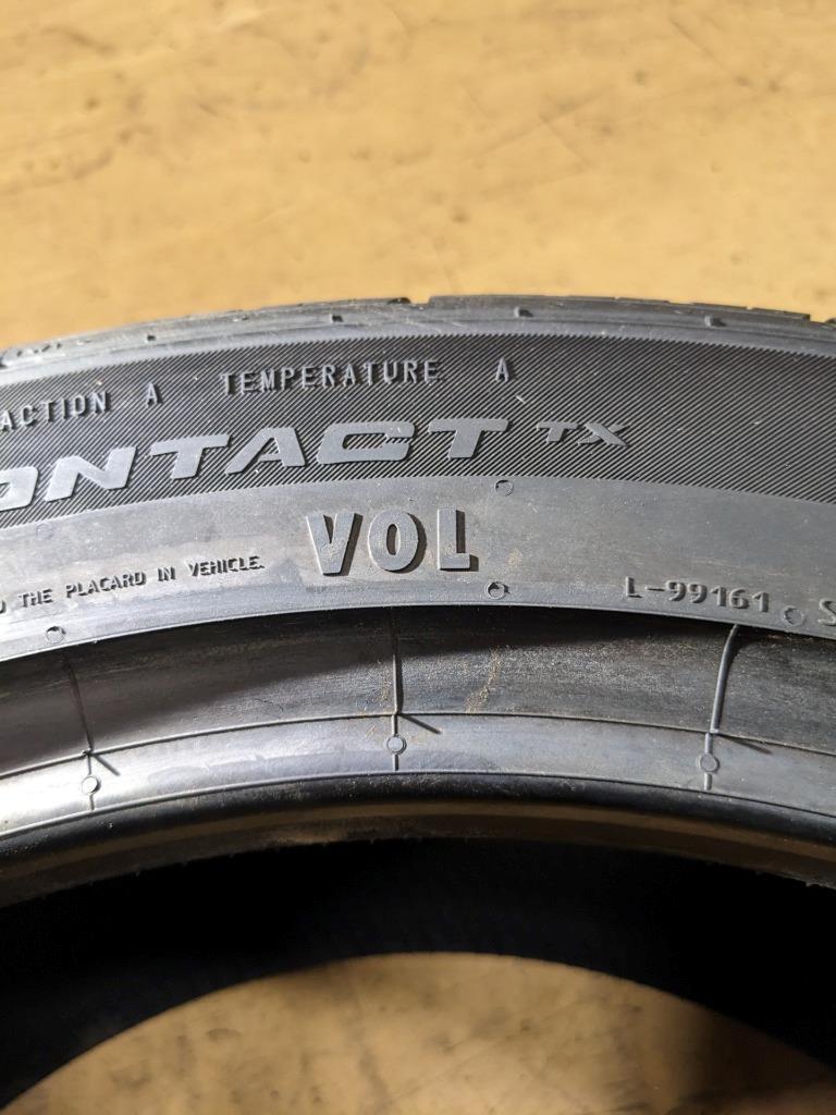 CONTINENTAL PROCONTACT TX VOLVO P 245 45 18 100V XL TIRE 03544530000 CQ2
