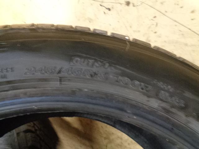 BRIDGESTONE POTENZA RE980AS P 245 45 18 100W XL ALL SEASON TIRE 012774 CQ2