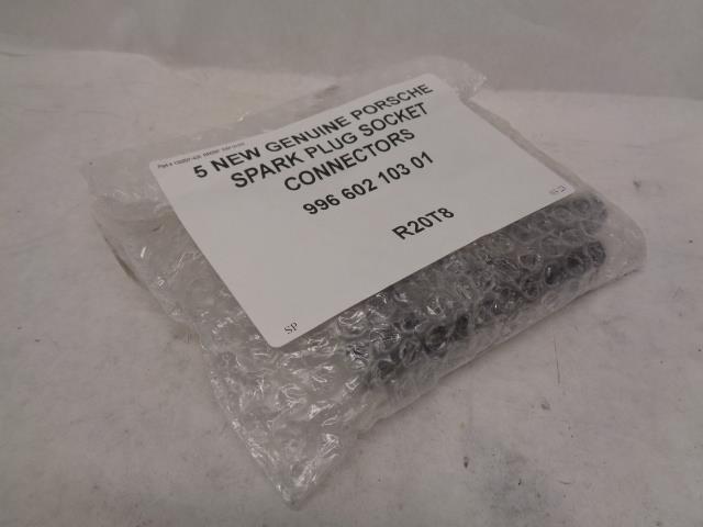 5 NEW GENUINE PORSCHE SPARK PLUG SOCKET CONNECTORS 996 602 103 01 R20T8