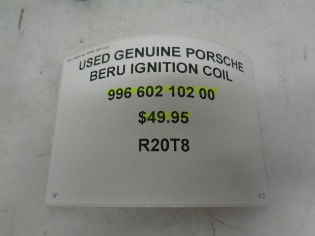 USED GENUINE PORSCHE BERU IGNITION COIL 996 602 102 00 R20T8