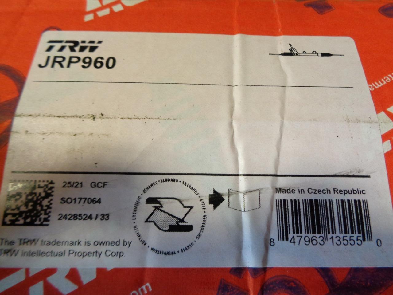 REMAN TRW 006-012 MERCEDES-BENZ BL/ML 350-550 STEERING RACK JRP960 BAY3