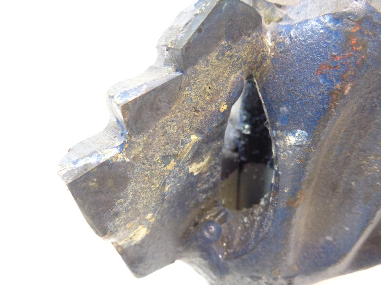 UNBRANDED STEP DRAG BIT FOR COAL MINING BLUE 4" DIAMETER MALE THREAD NEW H2