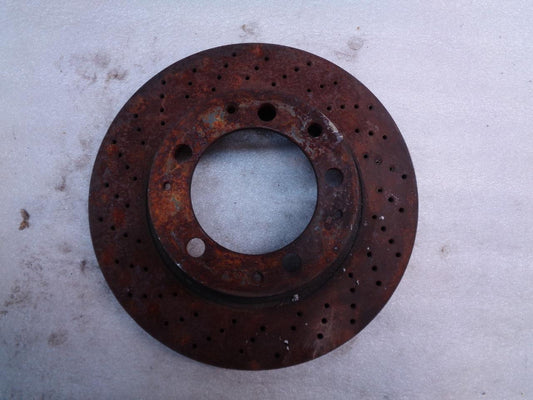 1 USED GENUINE PORSCHE BRAKE DISC FOR PORSCHE 911/930 930 352 045 01 R24T5